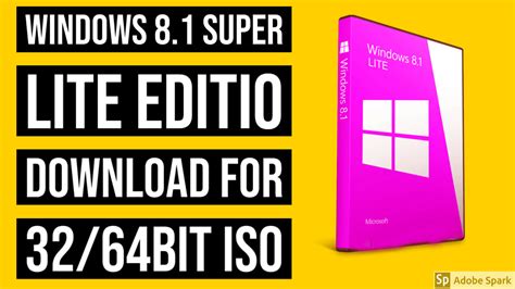 Windows 8.1 Lite DVD ISO